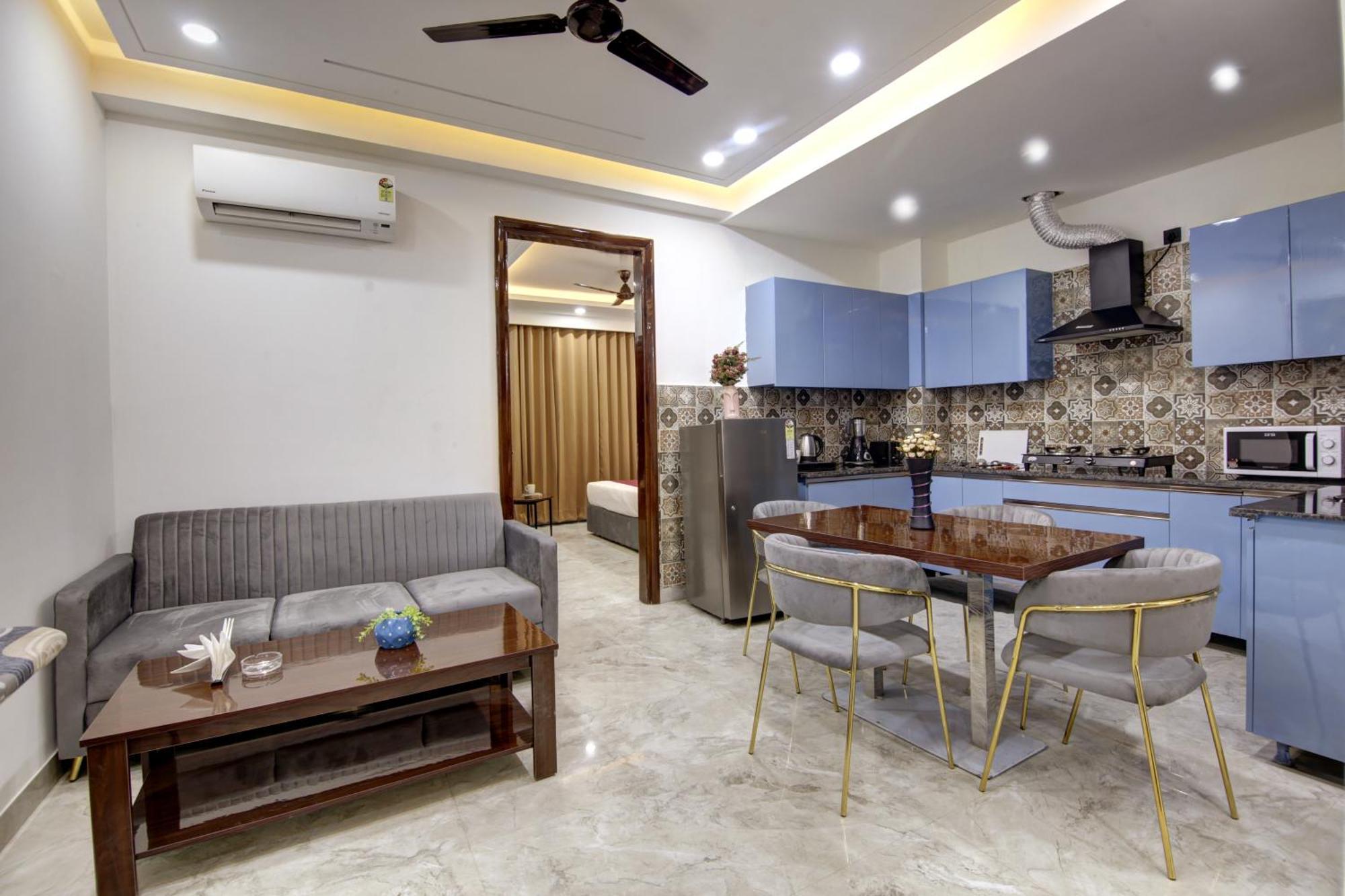 Limewood Stay - Millennium Huda City Center Gurgaon Eksteriør billede